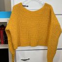 Hollister Yellow soft  sweater Photo 0