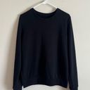 Zyia  Black Crewneck Pullover Sweatshirt- Women’s size M Photo 0