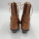 Ariat  Boots Lace Up Shoes Women Leather 7B Extra Narrow Brown Granny Boot #15880 Photo 3