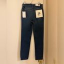 RE/DONE skinny high rise ankle crop size 26 color Deep Sapphire premium denim Photo 1