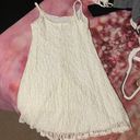 City Triangles Lace White Dress Photo 4