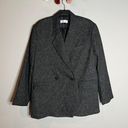 Mango MNG charcoal double button blazer jacket Photo 0