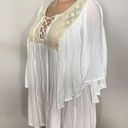 l*space New. L* white and cream lace coverup. S/XS. Retails $149 Photo 3