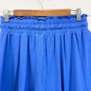 Halara NEW  Womens XS Frill High Waisted Flowy Stacked Shorts Beaucoup Blue Photo 4