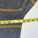 American Eagle Jegging Fit Gray & Yellow Striped Knit Sweater Photo 5