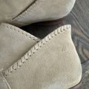 Jack Rogers  Boots Women's 9 Booties Sadie Tan Suede Heels Photo 3