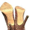 Kate Spade  NEW YORK Rainbow Licorice Too Glitter Formal Sparkly High Heels Multi Photo 7