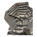 BCBGMAXAZRIA  Belted Down puffer funnel neck Metallic Gunmetal Coat size small Photo 3