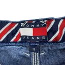 Tommy Hilfiger Y2K Carpenter Jean Shorts Size 13  Faded Jorts Flag Vintage Grunge Photo 3