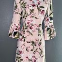 White House | Black Market New w/ $180 Tags WHBM  Floral Pink Dress Womens Small 4 Photo 6