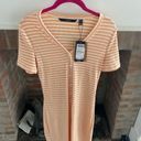 VERO MODA NWT  Women's Aria Stripe Short Sleeve Rib Dress XS Nordstrom Photo 1