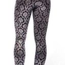 Blackmilk NWOT  Gatsby Jazz Age Shiny  Leggings Wallpaper Shiny Photo 1