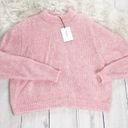 Roseanna  Womens' Pink Mohair CrewNeck Pullover Sweater Size 42 Large NEW Photo 3