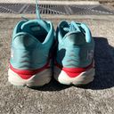 Hoka ONE ONE Womens Clifton 8 Mesh Aquarelle Eggshell Blue Running Shoes Photo 8