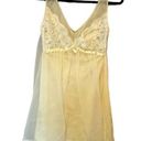 Vanity Fair Vintage  Yellow Nylon Negligee Photo 0