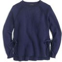 J.Crew  Side Tie Crewneck Sweater Photo 0