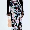 ZARA  Linen Tropical Print Midi Dress Photo 0