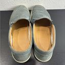 Daisy Hotter  Women's Blue Gray Perforated Slip On Comfort Sneaker Shoe Size 8.5 Photo 10