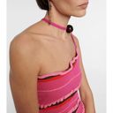 Jacquemus  La Mailed Concha Top in Dark Pink 36 2-4 New Womens Halter Tank Photo 12