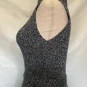 Krass&co G.A.S.  Knit Mockneck Midi Dress Size Medium Black White Tie Belt Australia Photo 6