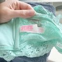 Victoria's Secret VS PINK Turquoise Sequin Lace Bandeau Photo 4