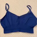 Free People NEW Set!  Crop Tank Top Sports Bra & Legging Blue Size M/L Photo 7