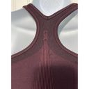 Good American  Women's Knockout Seamless Scoop Sports Bra Bordeaux Red 00 XXS Photo 6