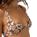 Rhythm NWT  Drifter Floral Bikini 2pc swim set free people revolve chocolate Photo 4