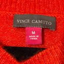 Vince Camuto  knit crew neck sweater women medium orange modest pullover Jumper Photo 4