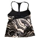 Nike  * Marble Tankini Top Modest Swim Wear Size Small Photo 1