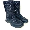 The North Face  Womens ThermoBall Button Up Black Waterproof Quilted Boots Sz 7 Photo 1