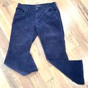 Ralph Lauren Sport Blue Casual Corduroy Pants Size 12 Photo 5