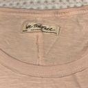 Free People NEW! We The  You Rock Tee PALE PINK Short Sleeve SMALL Boxy Cropped Photo 6