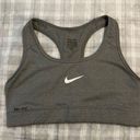 Nike Dri-Fit Gray Sports Bra Photo 0