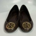 Tory Burch Tori Burch Benton quilted flats chocolate brown size 8 Photo 0