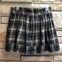 Harper Leon &  Schoolgirl Plaid Flannel Skirt Black Green Grunge 90s Goth small Photo 2