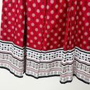 Charter Club [] Red White Blue Nautical Preppy A-Line Pleated Midi Skirt Size 14 Photo 5