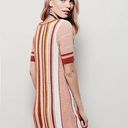 Free People NWT  Lollipop Sunset Orange Combo Crochet Beach Coverup Mini Dress- Size Small Photo 2