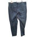 J.Jill  Smooth Fit, Slim Fit, Medium Wash Straight Leg Jeans Photo 2