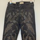 L'Agence NWT  Margot Embellished Cropped High-Rise Skinny Jeans Size 23 Photo 2