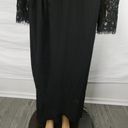 City Chic  Elegant Lave Long Sleeve Dress Black Sweetheart Neck Lined Layered 26 Photo 7