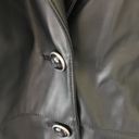 Dennis Basso  black faux leather jacket Photo 6