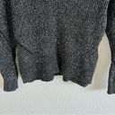 ALLSAINTS  Quinta Shine Sweater in Black/Silver Photo 3