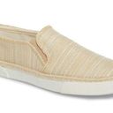 Jack Rogers  Tucker Gold Canvas Slip Ons Photo 0