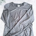 Zyia  Active Black Mesh Long Sleeve Activewear Top Size Small Photo 0