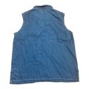 Cabin creek Vintage  denim vest whale aquarium fish vaca resort grandma sea cott Photo 1