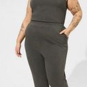 Torrid 2 Plus Size Gray Sleeveless Ponte Jumpsuit w/ Pockets 2x 18 20 NWT Photo 0