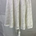 Aeropostale Crochet Lined White Mini Sundress Size Small Photo 2