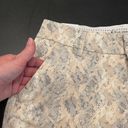 Dear John  Women's Snake Print Cuffed Hem Stretch Casual Shorts Beige Size 28 NWT Photo 10