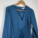 Parker  Long Sleeve Knot Front Dress Size Medium Photo 4